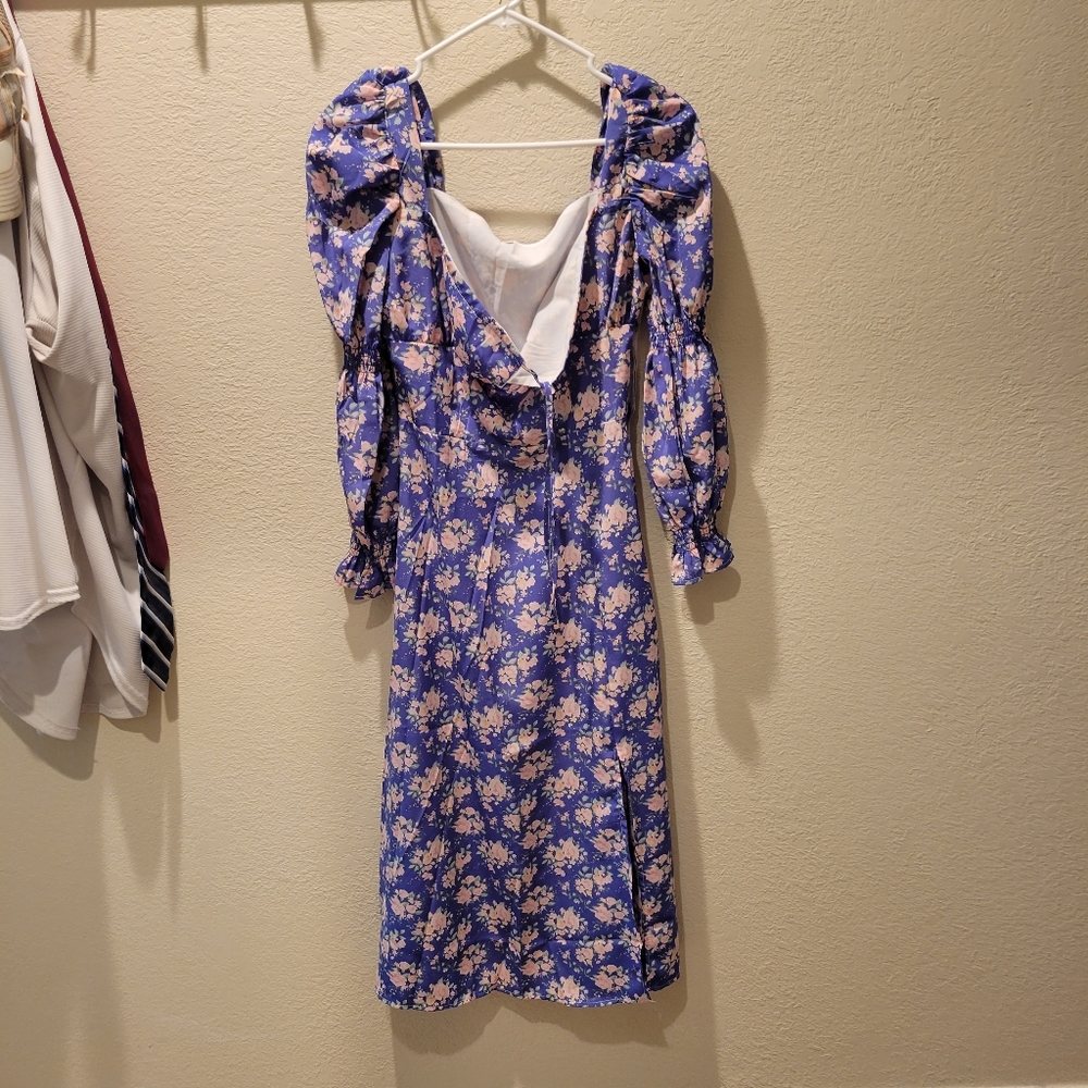 Small Purple floral dress